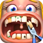 crazy dentist - fun games android application logo